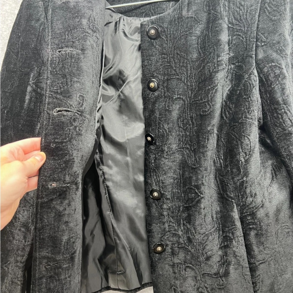Koret Textured Black Women's Blazer - Picture 2 of 8